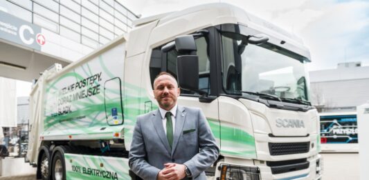 Paweł Kurzawa, dyrektor ds. elektromobilności w Scania Polska S.A.