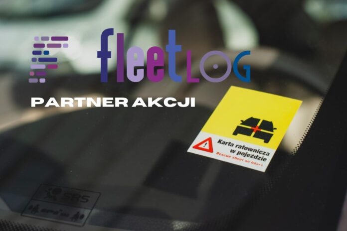 FleetLOG partnerem akcji karta ratownicza