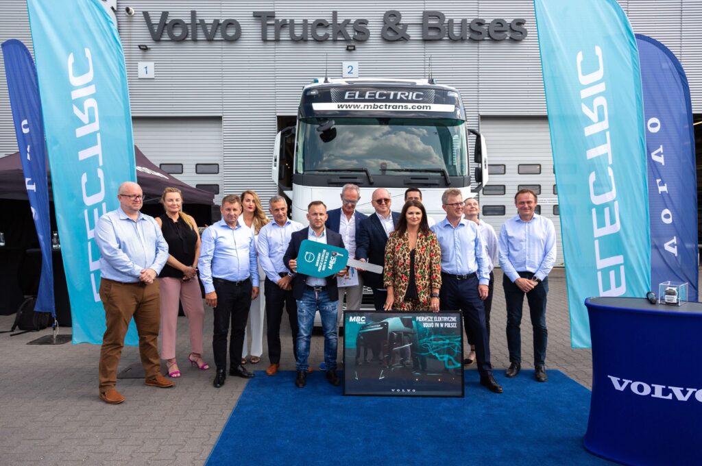 Pierwsze elektryczne Volvo FH