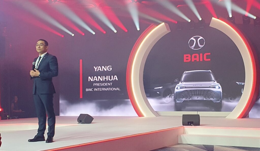 Yang Nanhua, prezydent BAIC International