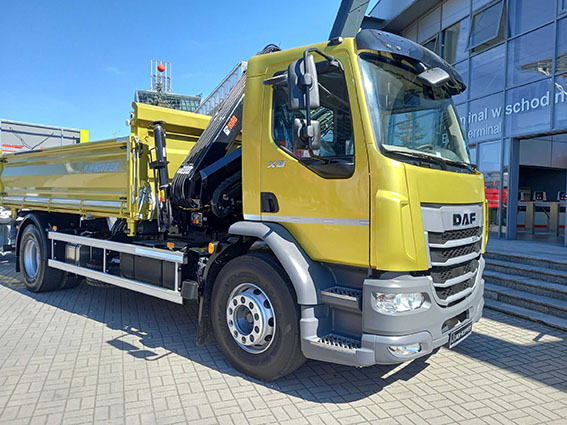 DAF XB na 27. edycji targów Autostrada Nowa Infrastruktura