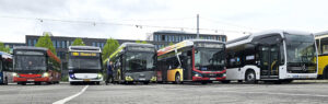 W konkursie eBus Test udział wzięli czołowi producenci europejscy.