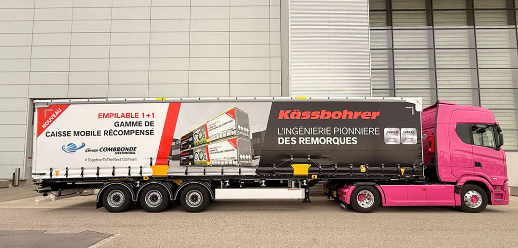 Mega Curtainsider Swap Body