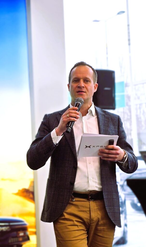 Paweł Kowalski, sales & product manager Xpeng.
