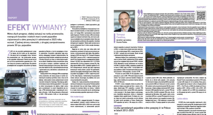 rynek pojazdów ciężarowych