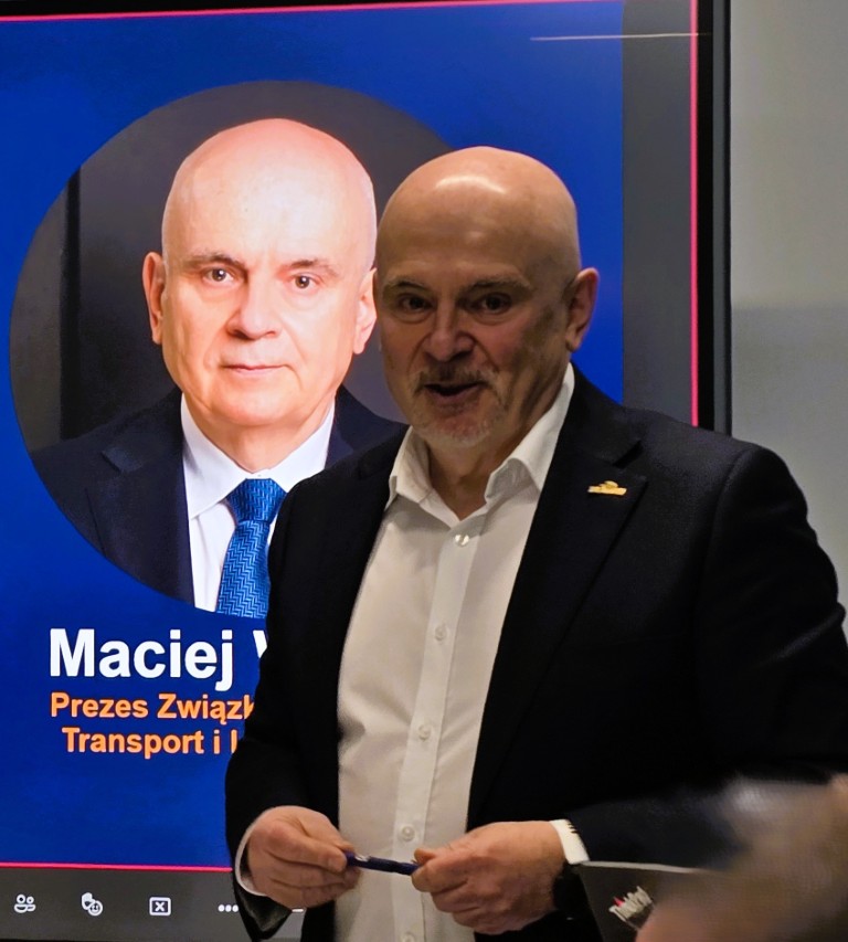 Maciej Wroński, prezes Związku Pracodawców TLP.