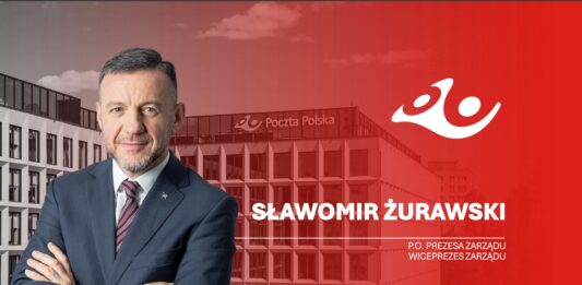 Sławomir Żurawski, p.o. prezesa zarządu Poczty Polskiej S.A.