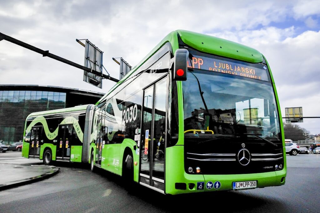 Mercedes-Benz eCitaro w Lublanie