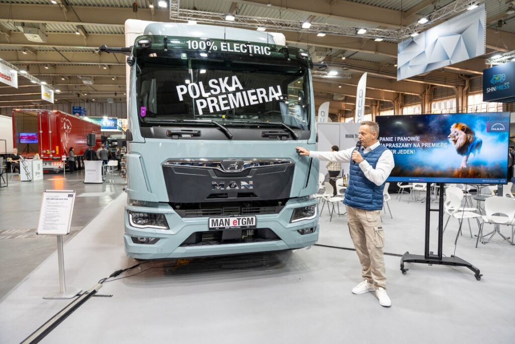 MAN na Poleco Bernard Wieruszewski, dyrekotr sprzedaży MAN Truck & Bus Polska