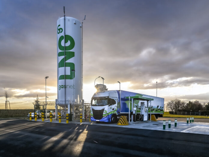 stacja LNG i bioLNG w Czechach GasNet